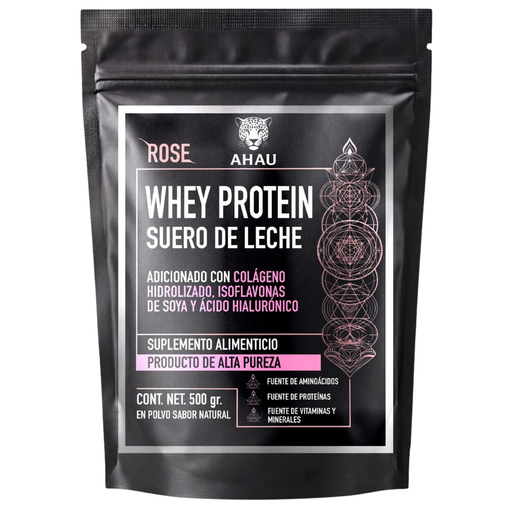WHEY PROTEIN ROSE AHAU 500 gr.