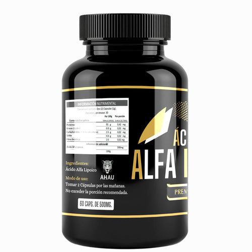 ÁCIDO ALFA LIPÓICO 60 cápsulas