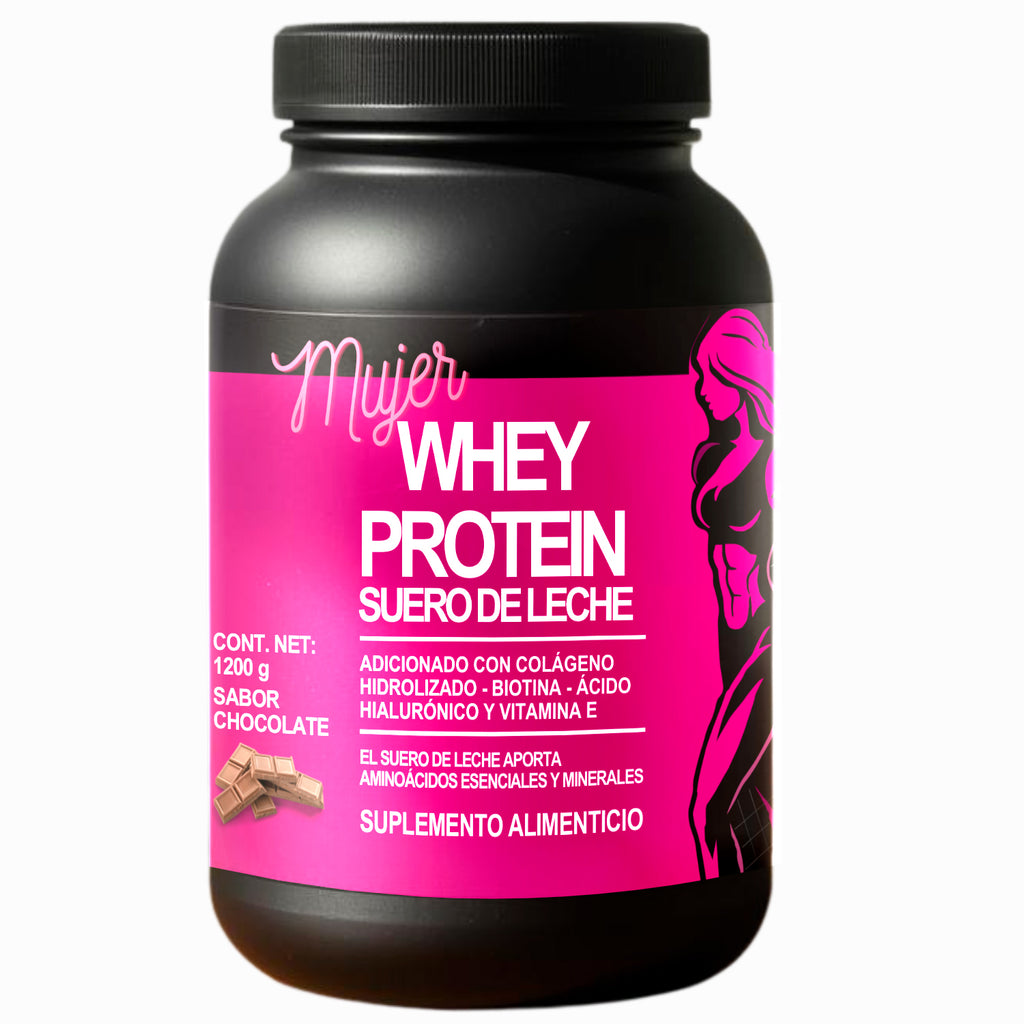 WHEY PROTEIN MUJER 1200 g.