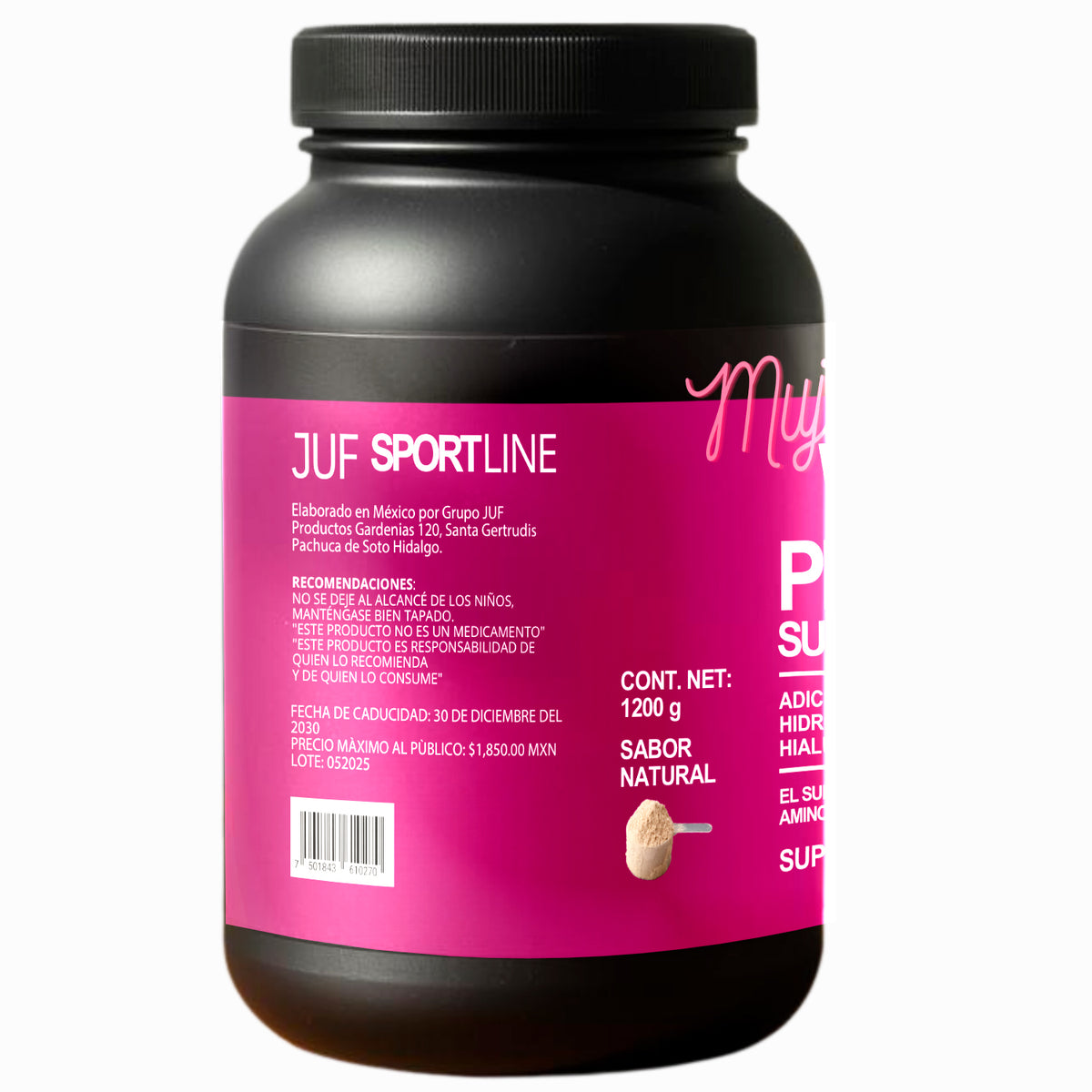 WHEY PROTEIN MUJER 1200 g.