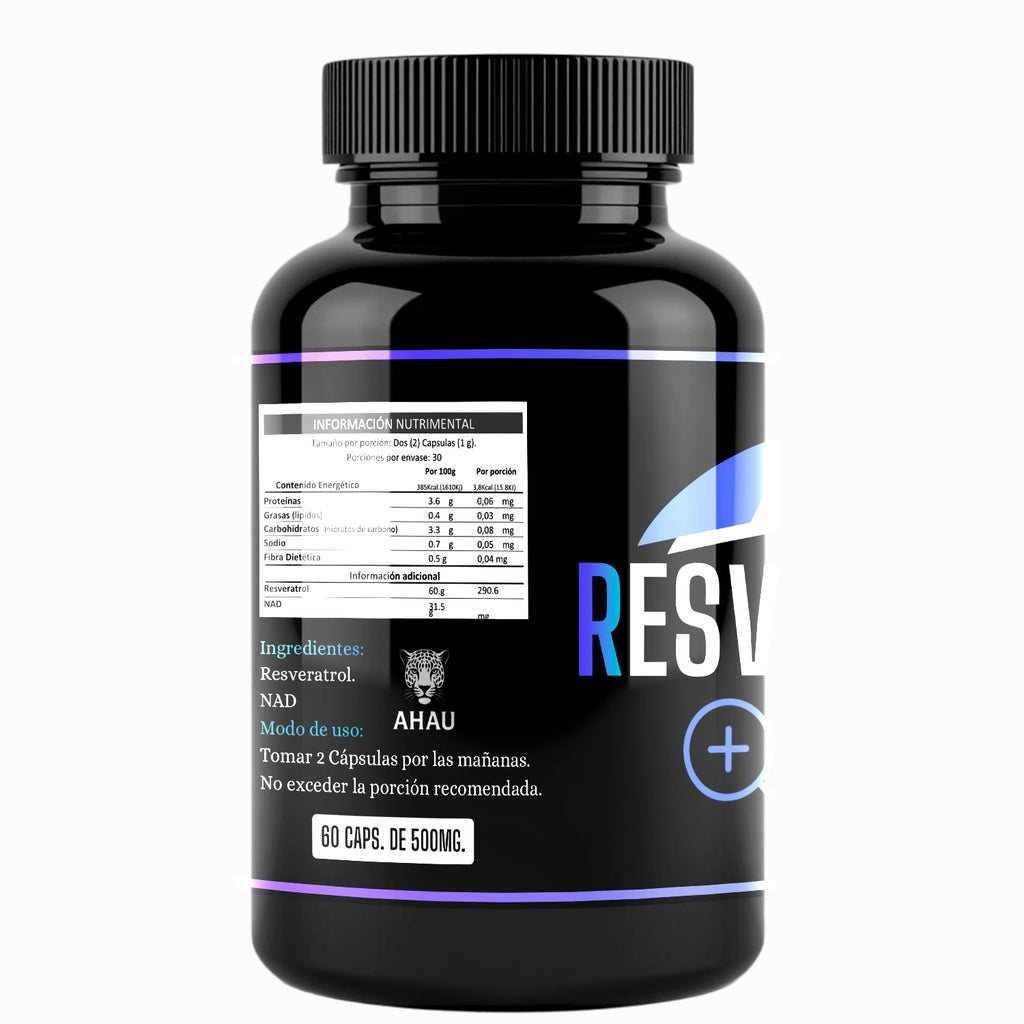 RESVERATROL + NAD PREMIUM 60 cápsulas